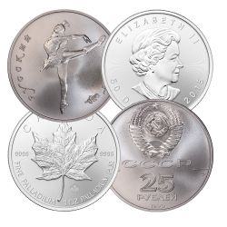 1 oz Palladium Coins - Random Design