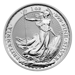 1 oz Britannia Silver Coin - Random Year