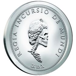 2017 Silver Shield Royal Invader MiniMintage 1 oz Silver Round