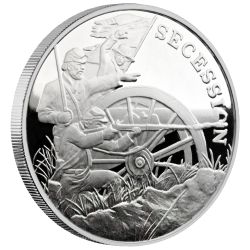 Heroes SDWC Secession 1 oz Silver Proof Collector's Box .999
