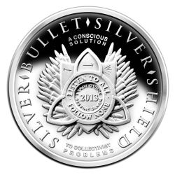 SBSS Silver Shield New Years 13/14 Silver Proof 1 oz