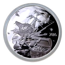 Silverbug Island Mermaid 1 oz Silver Mirror Proof
