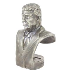 Donald J. Trump Presidential Bust 20 oz Sterling Silver Statue