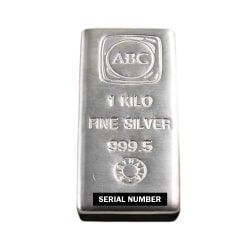 1 Kilo ABC Silver Bar For Sale | Lowest Price Period