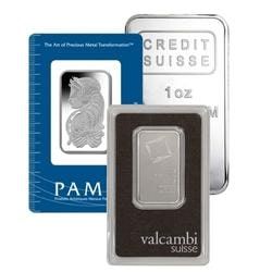 1 oz Platinum Bars - Our Choice Brand