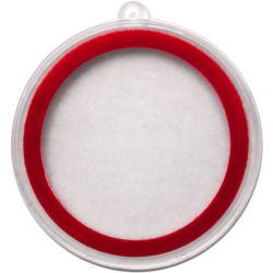 Christmas Ornament Plastic Capsule - 39 mm Round or Coin