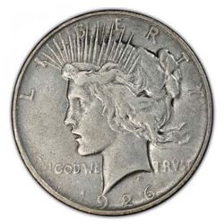 Pre-1935 Cull Peace Silver Dollar - Random Year
