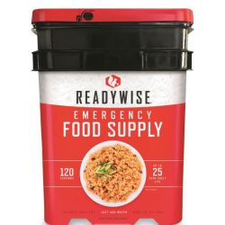 READYWISE Freeze Dried Entrees Bucket - 120 Servings 
