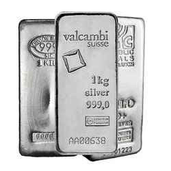 1 Kilo Silver Bar - Generic