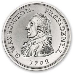 2 oz Getz Washington Silver Round