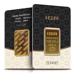 1 oz Istanbul Gold Refinery Gold Bar - In Assay