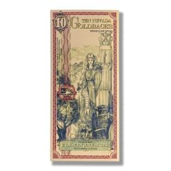 Gold Aurum Nevada 10 Goldback Note (24K) - Lowest Price Period