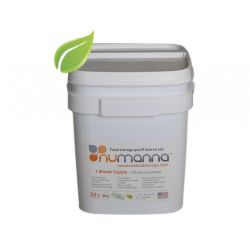 NuManna GMO-Free Food Storage No-Gluten - Family Pack - 126 Servings