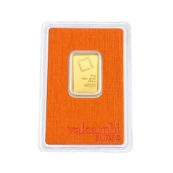 Valcambi 10 Gram Gold Bar In Certicard