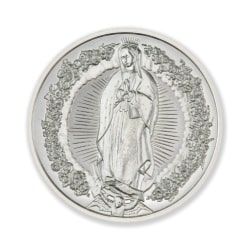 2 oz Our Lady of Guadalupe Silver Round | Intaglio Mint
