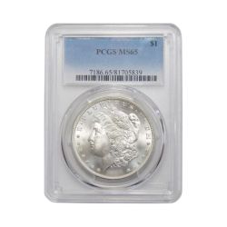 Pre-1921 PCGS MS-65 Morgan Silver Dollar - Random Year