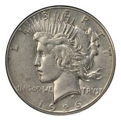 Pre-1935 Peace Silver Dollars VG+ - Random Year