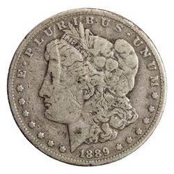 Pre-1921 Morgan Silver Dollar - VG/VF