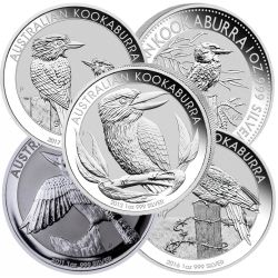 Perth Mint Silver Kookaburra Coin - Random Year