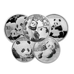 Chinese Silver Panda Coin 30 Gram Random Year | China Silver