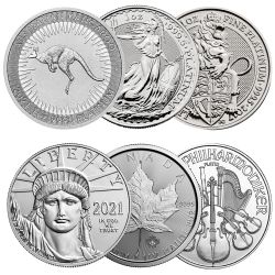 1 oz Platinum Coins - Random Design