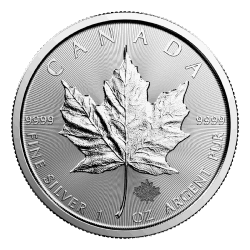 Canadian Silver Maple Leaf Coin - Random Year