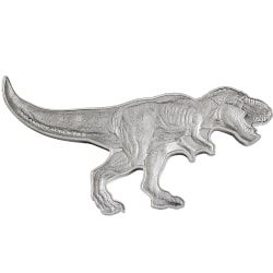 2021 2 oz Tyrannosaurus Rex Silver Coin | Dinosaurs of North America 