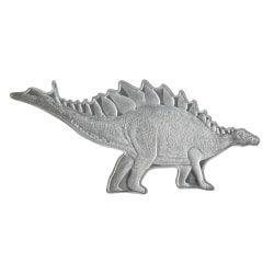 2021 2 oz Stegosaurus Silver Coin | Dinosaurs of North America 