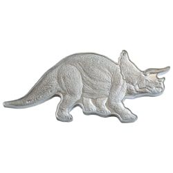 2022 2 oz Triceratops Silver Coin | Dinosaurs of North America 