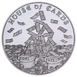 2022 5 oz House of Cards High Relief Silver - The Awakening Series