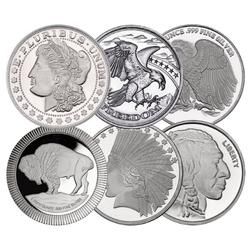 1 oz Silver Rounds (New) - Design Our Choice
