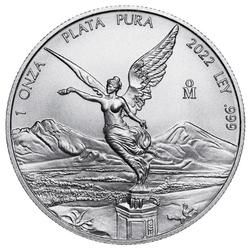 2022 1 oz Mexican Silver Libertad Coin