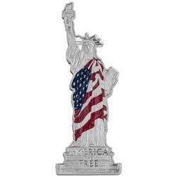 2022 2 oz Solomon Islands Statue of Liberty Silver Coin