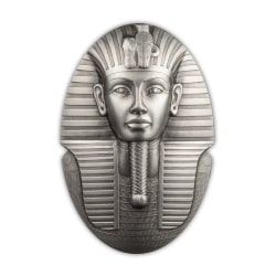 2022 3 oz Djibouti Tutankhamun Treasury Antique Silver Coin
