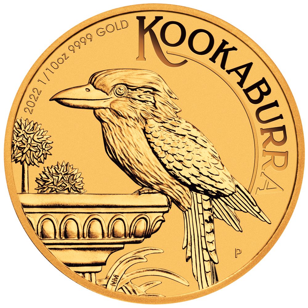 2022\u00201\u002F10\u0020oz\u0020Australian\u0020Kookaburra\u0020Gold\u0020Coin
