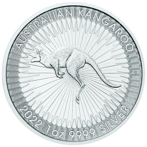 2022\u00201\u0020oz\u0020Australian\u0020Silver\u0020Kangaroo\u0020Coin\u0020BU