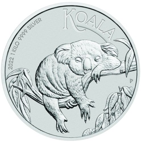 2022\u00201\u0020Kilo\u0020Australian\u0020Koala\u0020Silver\u0020Coin\u0020BU