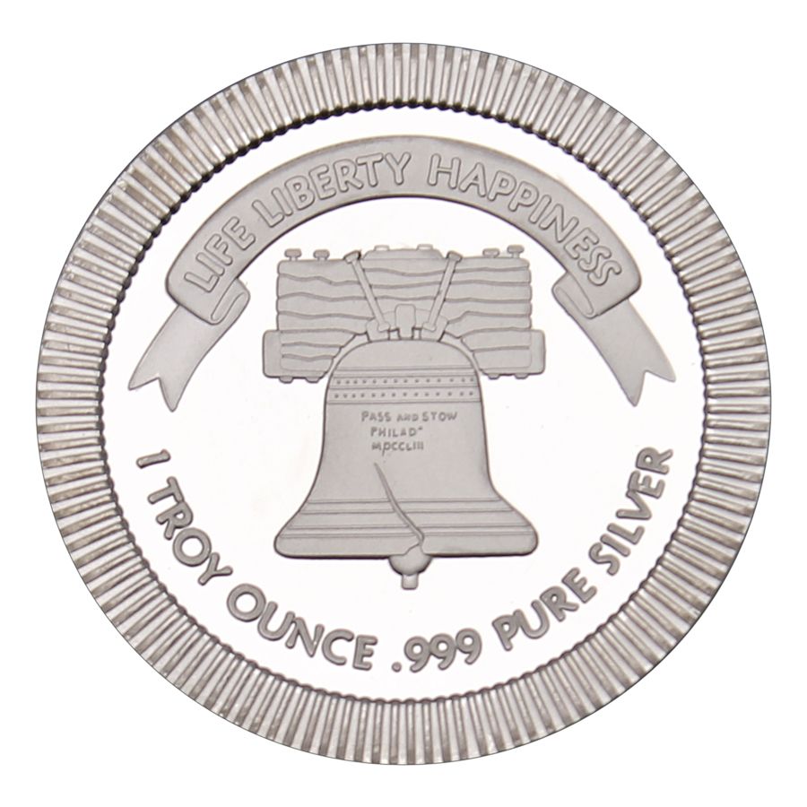 1\u0020oz\u0020SilverTowne\u0020Stackable\u0020Liberty\u0020Bell\u0020Silver\u0020Round
