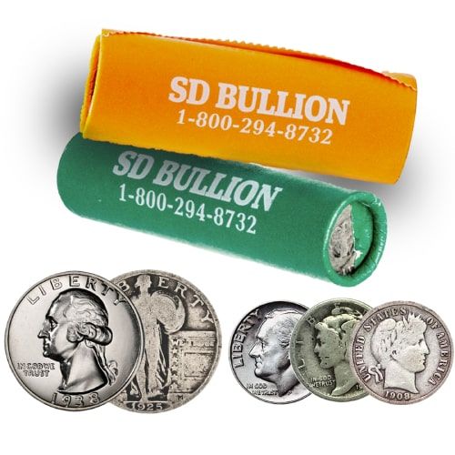 \u002410\u0020Face\u0020\u002D\u002090\u0025\u0020US\u0020Silver\u0020Coins