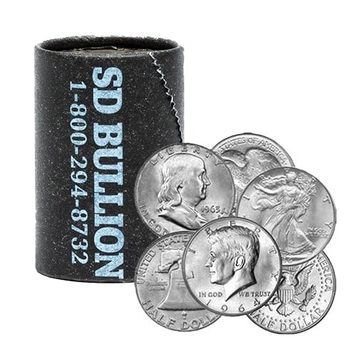 \u002410\u0020Face\u0020\u002D\u002090\u0025\u0020US\u0020Silver\u0020Half\u0020Dollars