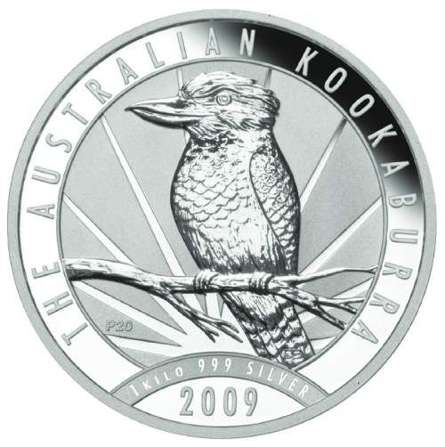 2009\u00201\u0020Kilo\u0020Australian\u0020Kookaburra\u0020Silver\u0020Coin