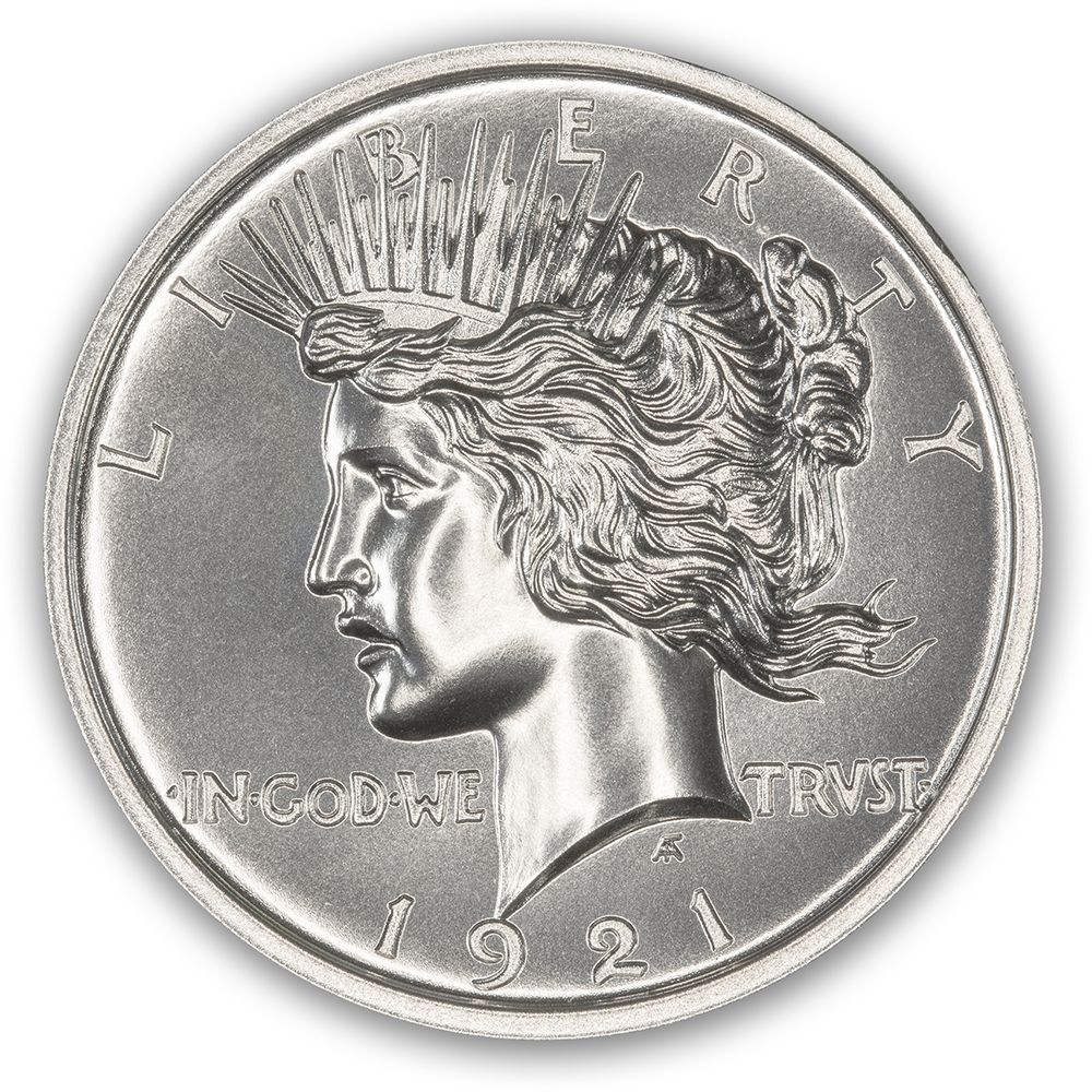 2\u0020oz\u00201921\u0020Peace\u0020Dollar\u0020Tribute\u0020High\u0020Relief\u0020Silver\u0020Round\u0020