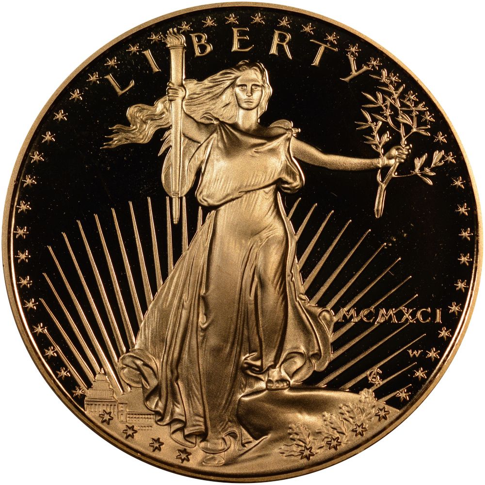 1991\u00201\u0020oz\u0020American\u0020Gold\u0020Eagle\u0020Proof\u0020Coin