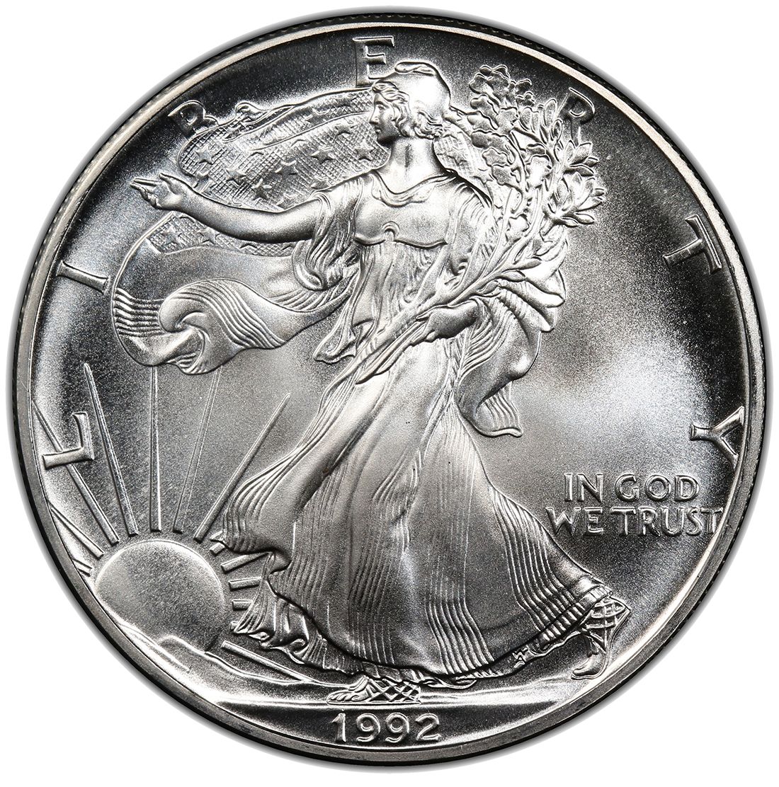 1992\u0020American\u0020Silver\u0020Eagle\u0020Coin
