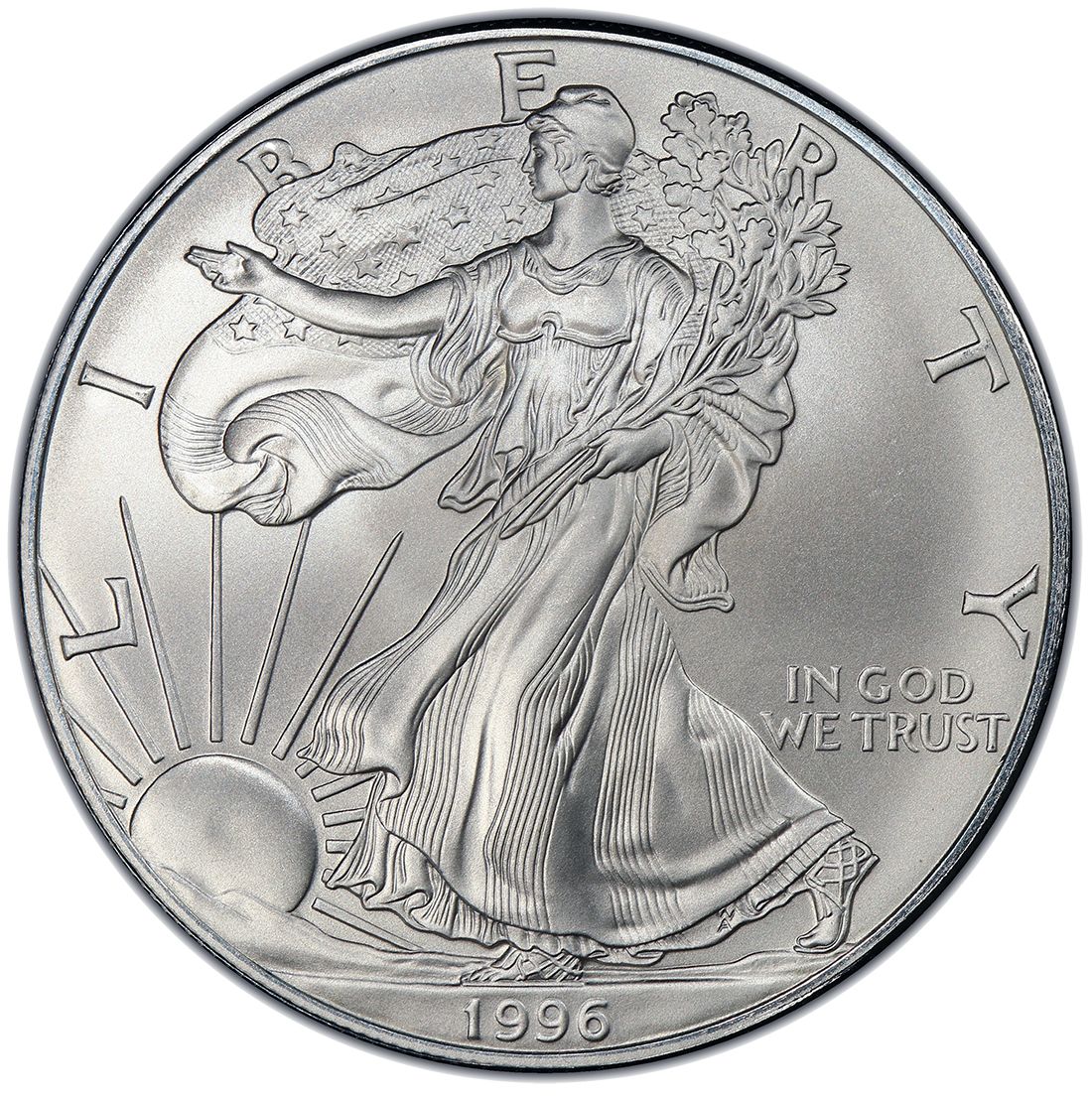 1996\u0020American\u0020Silver\u0020Eagle\u0020Coin