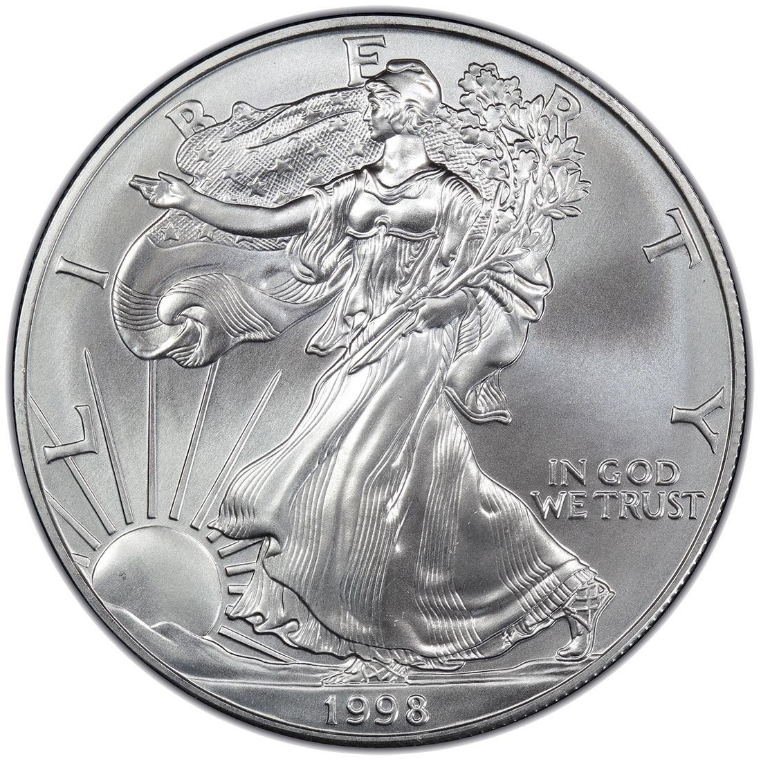 1998\u0020American\u0020Silver\u0020Eagle\u0020Coin