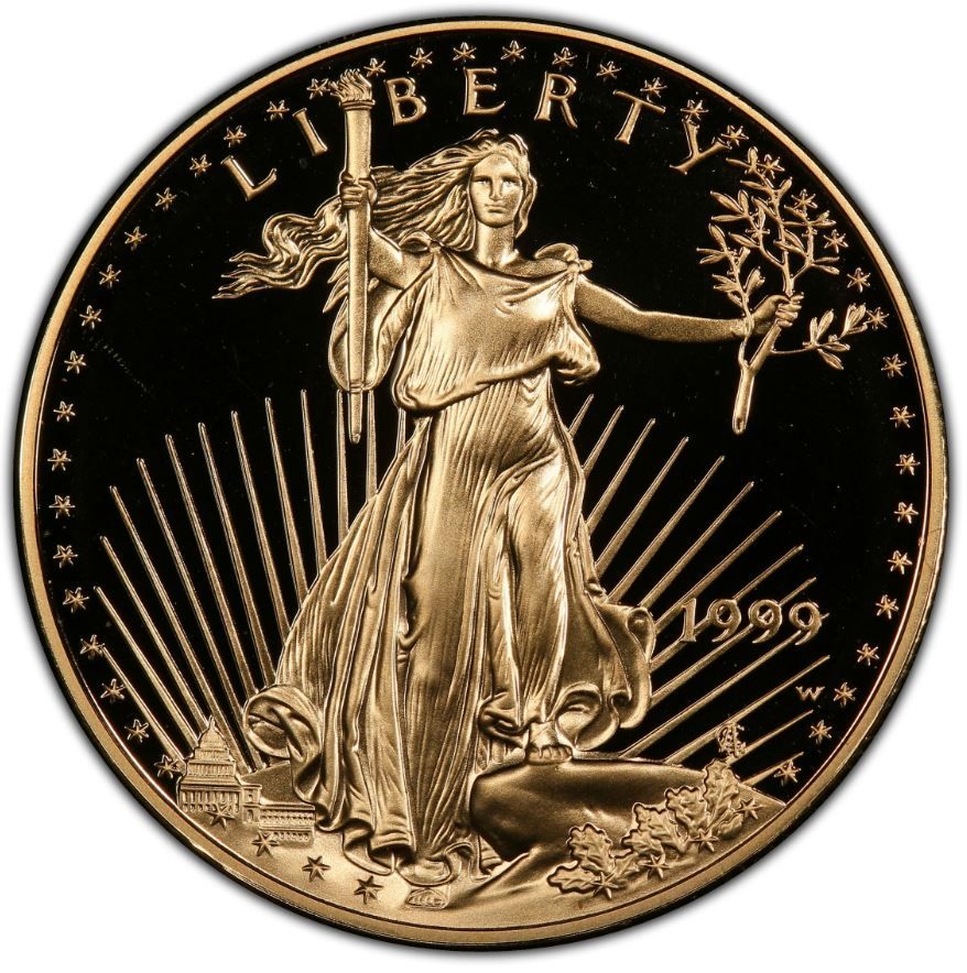 1999\u00201\u0020oz\u0020American\u0020Gold\u0020Eagle\u0020Proof\u0020Coin