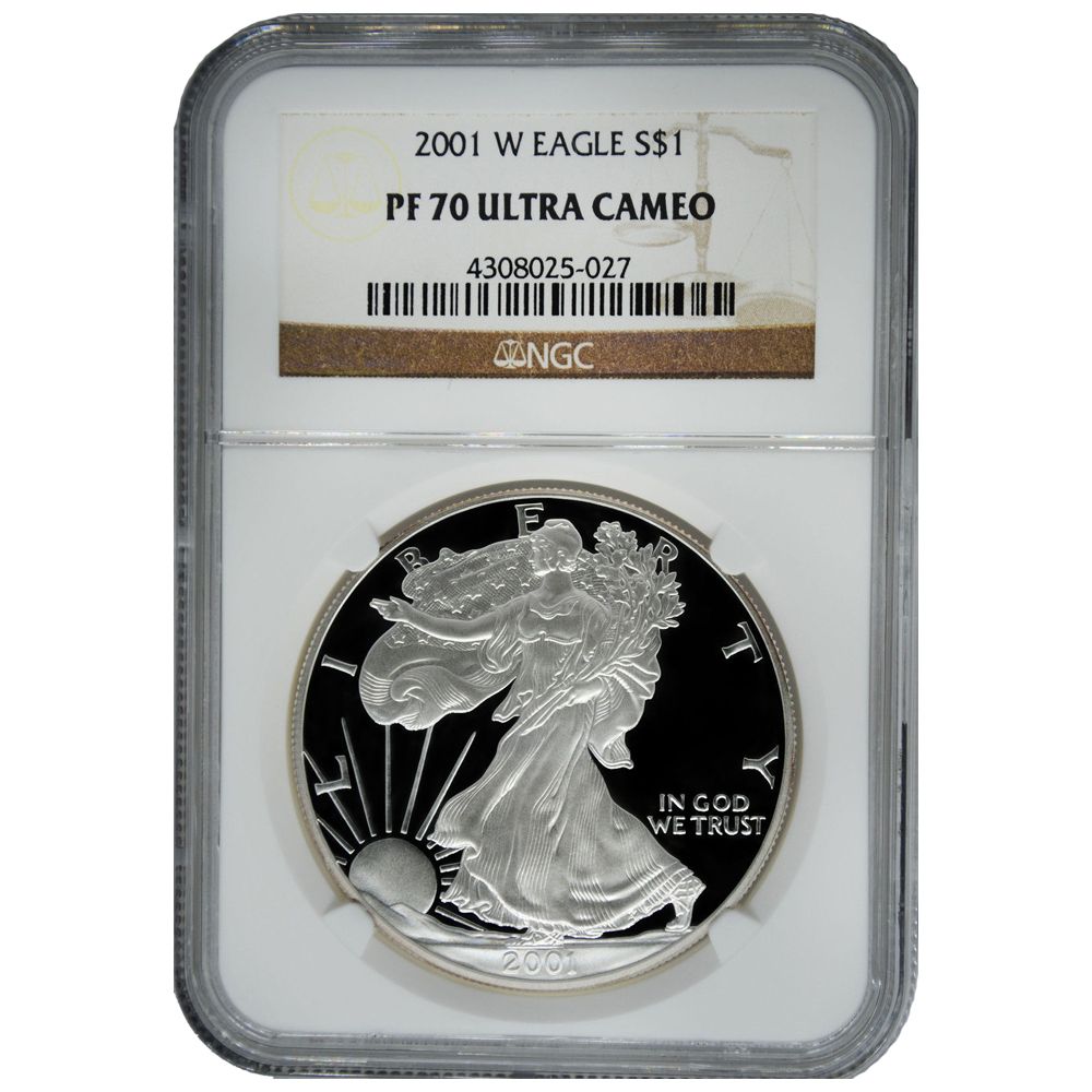 2001\u002DW\u0020NGC\u0020PF\u002D70\u0020Proof\u0020American\u0020Silver\u0020Eagle\u0020Coin