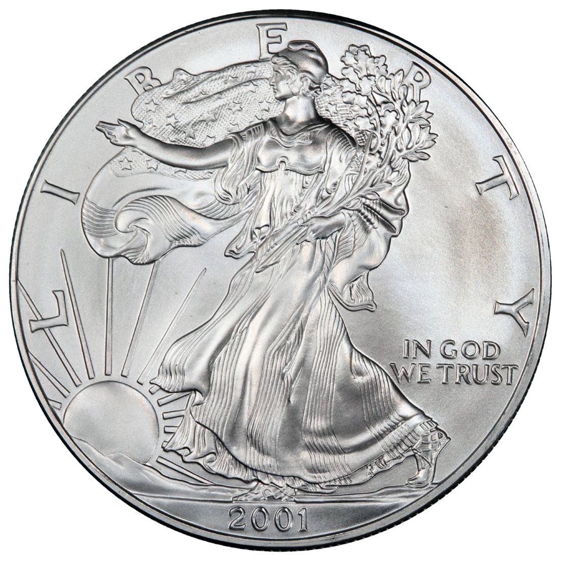 2001\u0020American\u0020Silver\u0020Eagle\u0020Coin