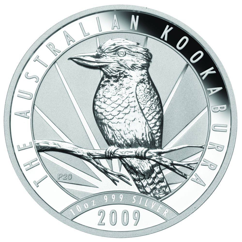 2009\u002010\u0020oz\u0020Australian\u0020Kookaburra\u0020Silver\u0020Coin